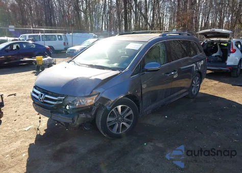 2017 Honda Odyssey Touring/Touring Elite из США, поврежденный, VIN 5FNRL5H9XHB019151